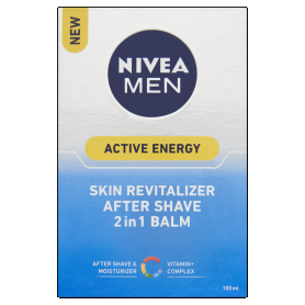 NIVEA MEN after shave balzsam 100 ml Active Energy 2in1 revitalizáló