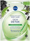 NIVEA Skin Detox Szérummal Átitatott Fátyolmaszk 1 db