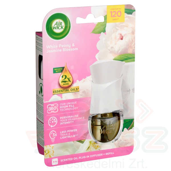 AirWick Elektromos Készülék Utántöltővel Fehér Virágok 19 ml Kép