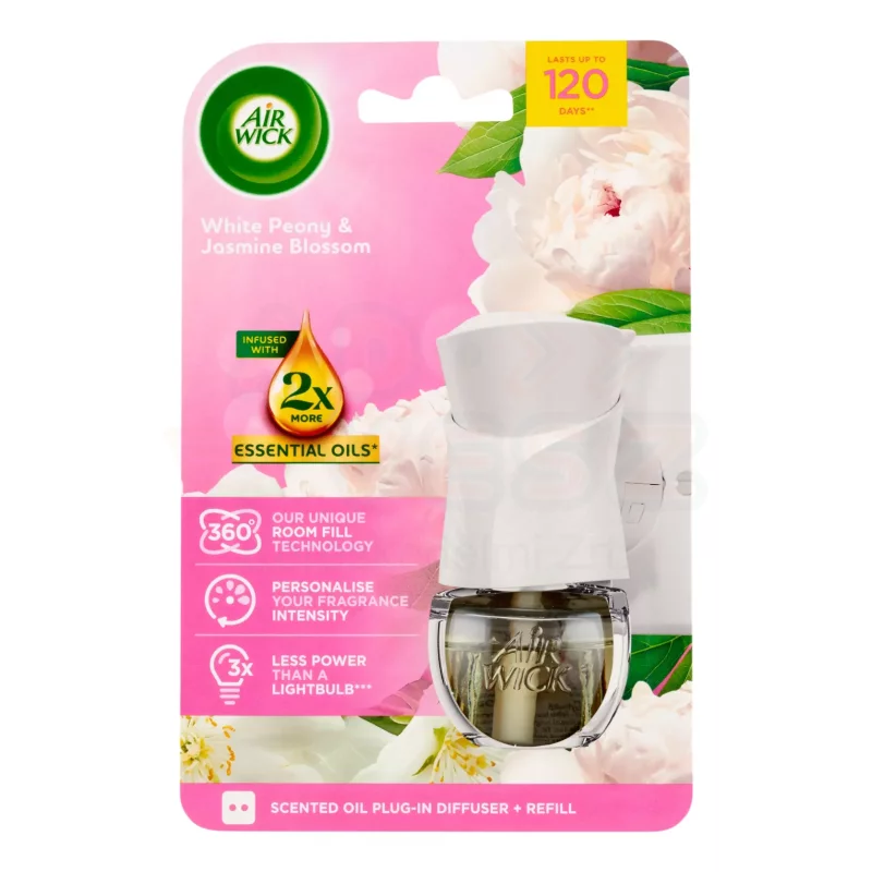 AirWick Elektromos Készülék Utántöltővel Fehér Virágok 19 ml Kép