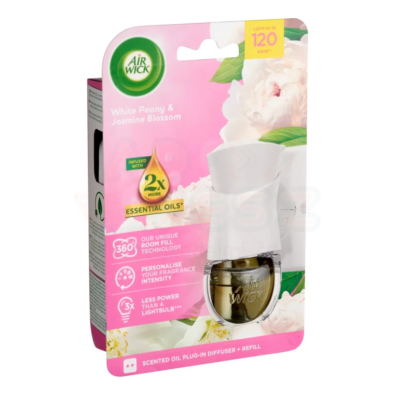 AirWick Elektromos Készülék Utántöltővel Fehér Virágok 19 ml Kép