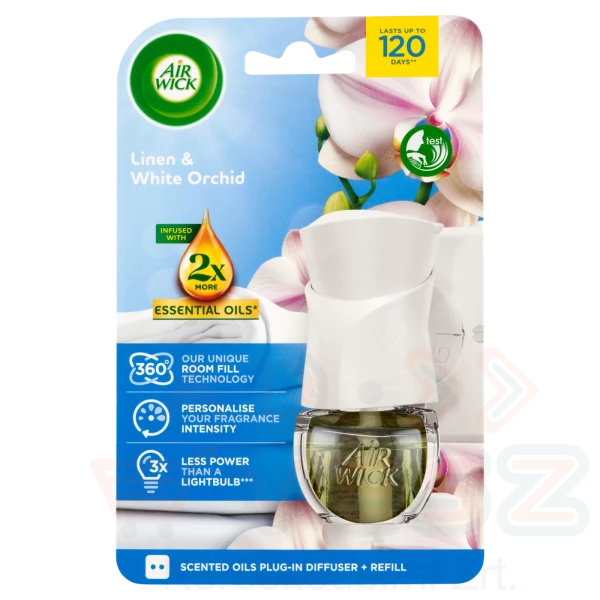 AirWick Elektromos Készülék Utántöltővel Frissen Mosott Ruha 19 ml Kép