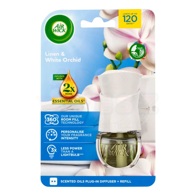 AirWick Elektromos Készülék Utántöltővel Frissen Mosott Ruha 19 ml Kép