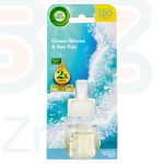 AirWick utántöltő elektromos készülékhez 19 ml Óceáni szellő és tengeri só Kép