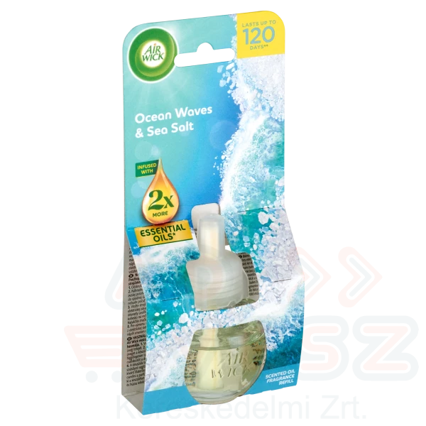 AirWick utántöltő elektromos készülékhez 19 ml Óceáni szellő és tengeri só Kép