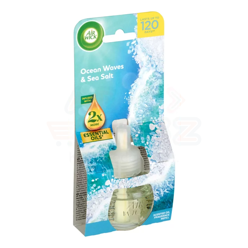 AirWick utántöltő elektromos készülékhez 19 ml Óceáni szellő és tengeri só Kép