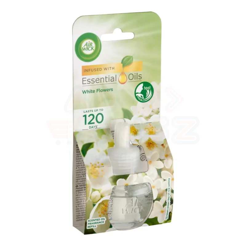 AirWick utántöltő elektromos készülékhez 19 ml White flowers Kép