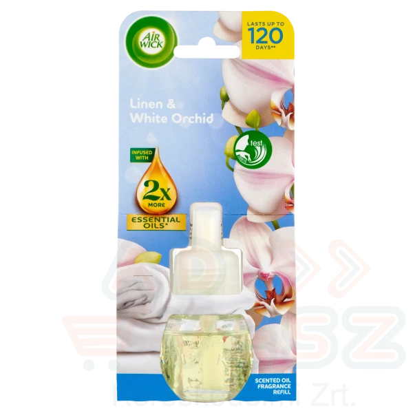 AirWick utántöltő elektromos készülékhez 19 ml Frissen Mosott Ruha Kép