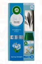 AirWick Freshmatic Pure légfrissítő készülék utántöltővel 250 ml Spring Delights Kép