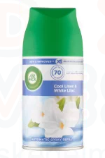 AirWick Freshmatic légfrissítő spray utántöltő 250 ml Friss Ruha & Fehér Orgona Kép