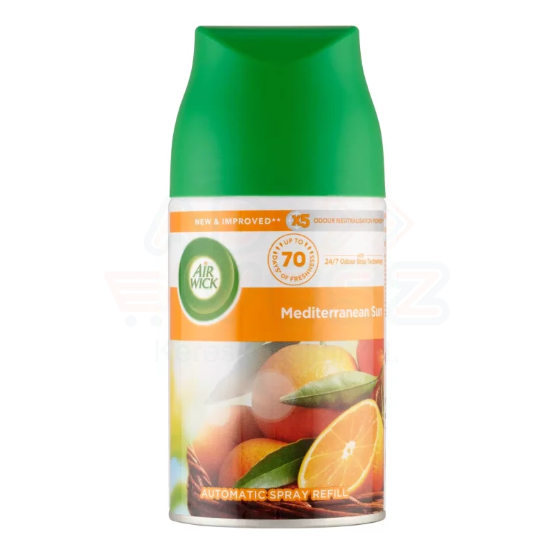 AirWick Freshmatic légfrissítő spray utántöltő 250 ml Mediterrán Nyár Kép