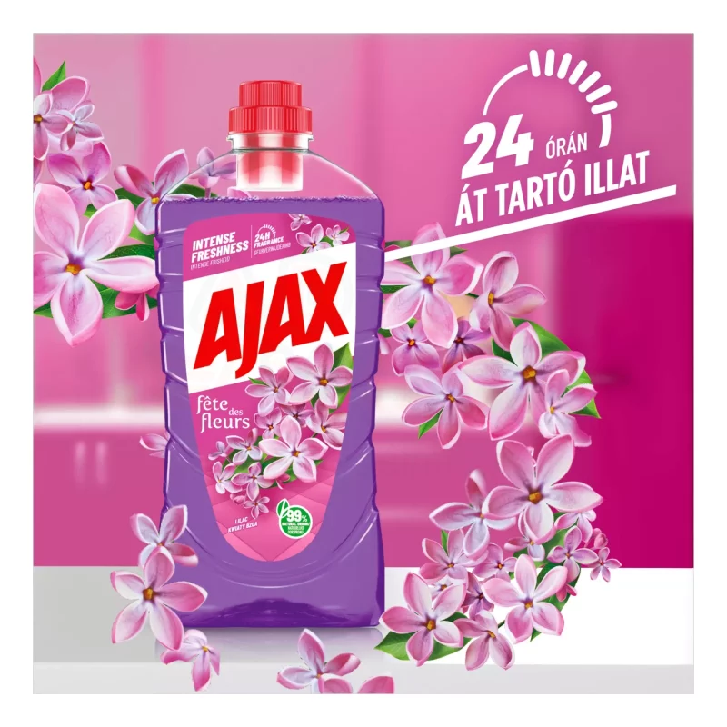 AJAX Floral Fiesta háztartási tisztítószer Lilac Breeze 1 l Kép