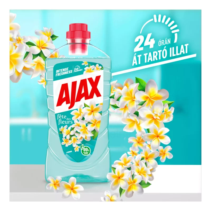 AJAX Floral Fiesta háztartási tisztítószer Lagoon Flowers 1 l Kép