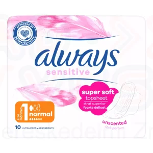 Always egészségügyi betét Ultra Sensitive Normal 10 db
