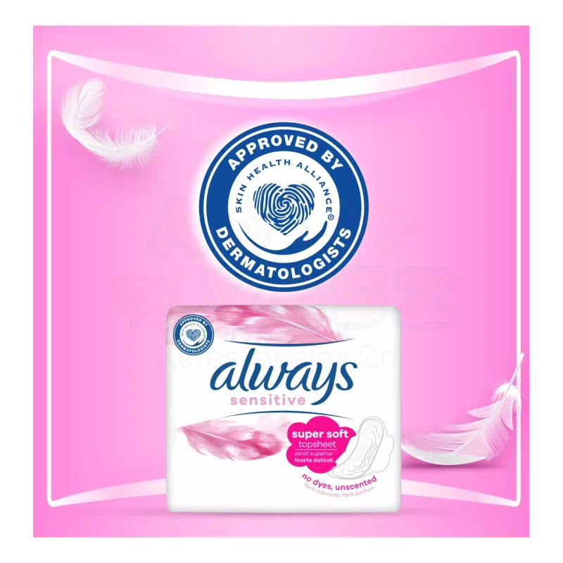 Always egészségügyi betét Ultra Sensitive Normal 10 db Kép