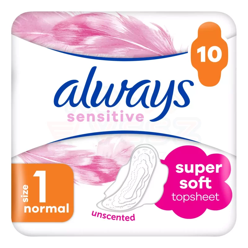 Always egészségügyi betét Ultra Sensitive Normal 10 db Kép