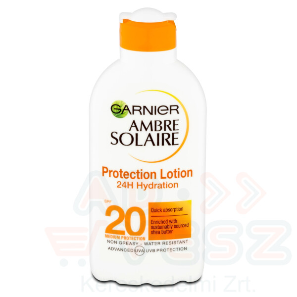 AMBRE SOLAIRE SPF20 Hidratáló Naptej 200 ml Kép