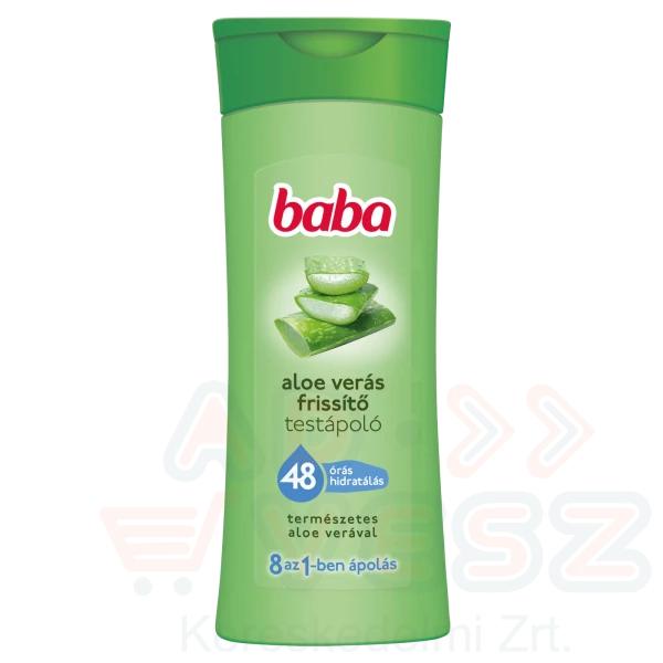 BABA testápoló 400 ml Aloe Vera Kép