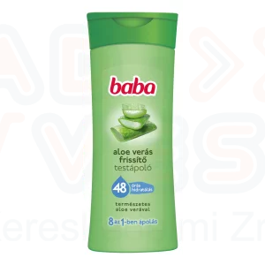 BABA testápoló 400 ml Aloe Vera