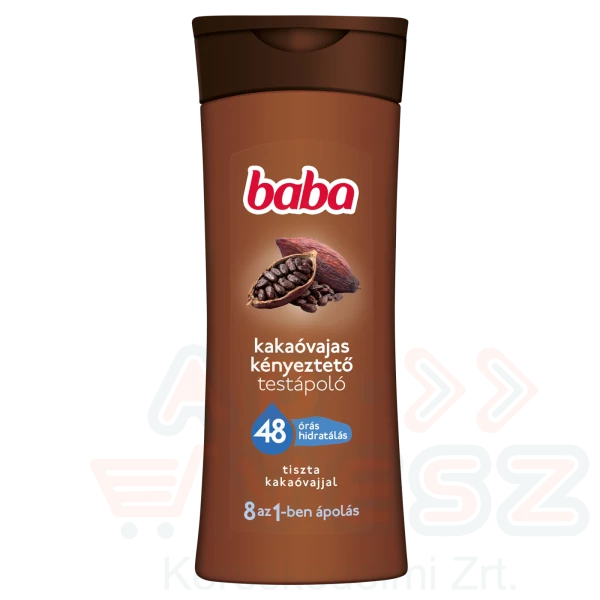 BABA testápoló 400 ml Kakaóvaj kényeztető Kép