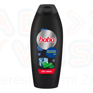 BABA férfi tusfürdő 750 ml Menta