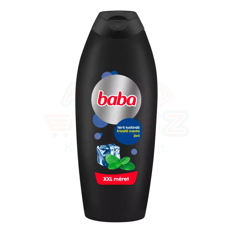 BABA férfi tusfürdő 750 ml Menta Kép