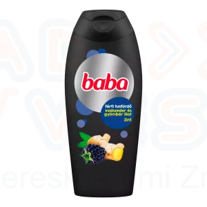 BABA férfi tusfürdő 400 ml Vadszeder&gyömbér 2in1