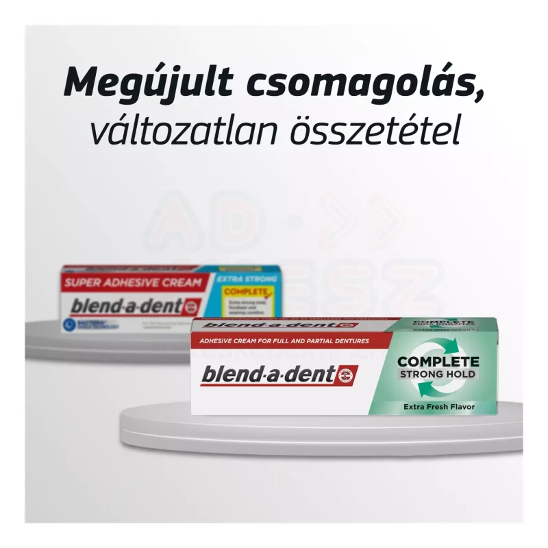 Blend-A-Dent protézisragasztó 47 g Complete Extra friss ízesítés Kép
