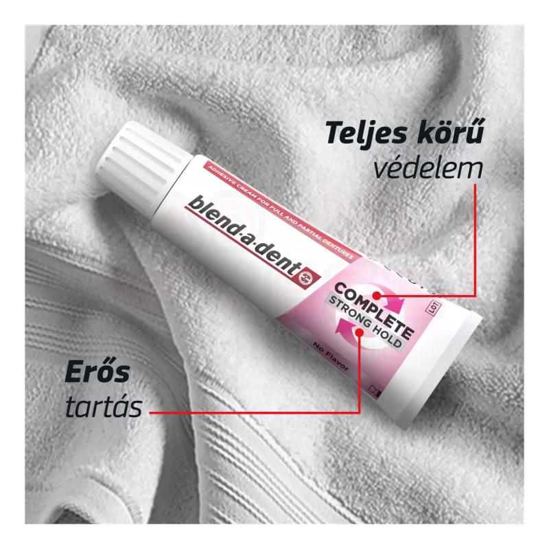 Blend-A-Dent protézisragasztó 47 g Complete Ízesítés nélkül Kép