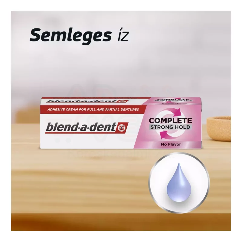 Blend-A-Dent protézisragasztó 47 g Complete Ízesítés nélkül Kép