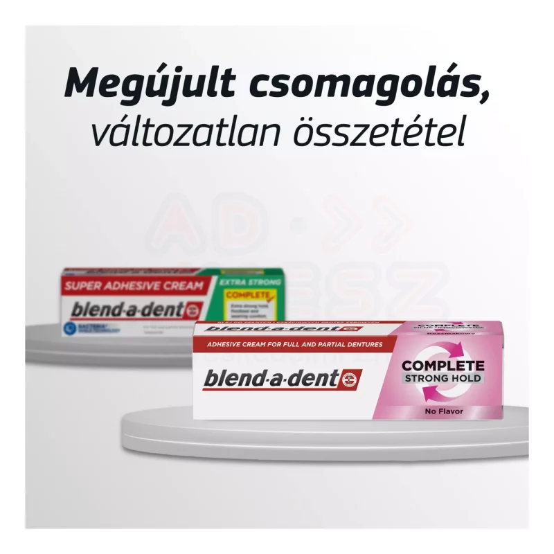 Blend-A-Dent protézisragasztó 47 g Complete Ízesítés nélkül Kép