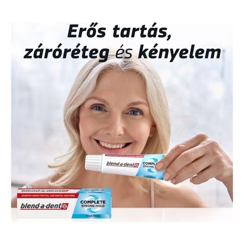 Blend-A-Dent protézisragasztó 47 g Complete Friss ízesítés Kép