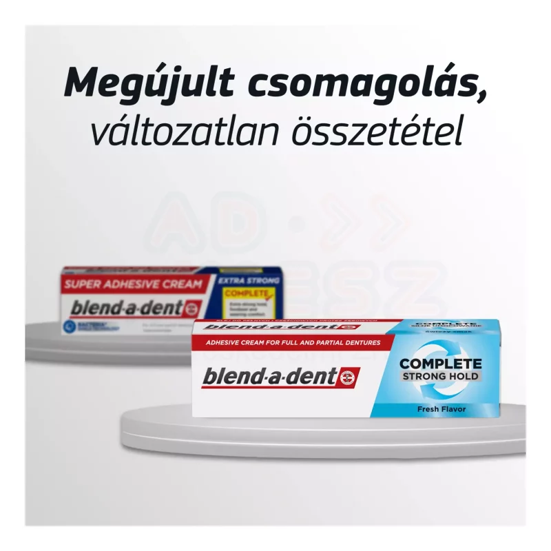 Blend-A-Dent protézisragasztó 47 g Complete Friss ízesítés Kép