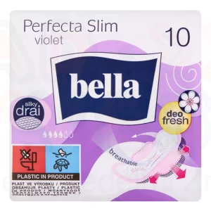 BELLA PERFECTA Deo Fresh Violet Egészségügyi Betét 10 db