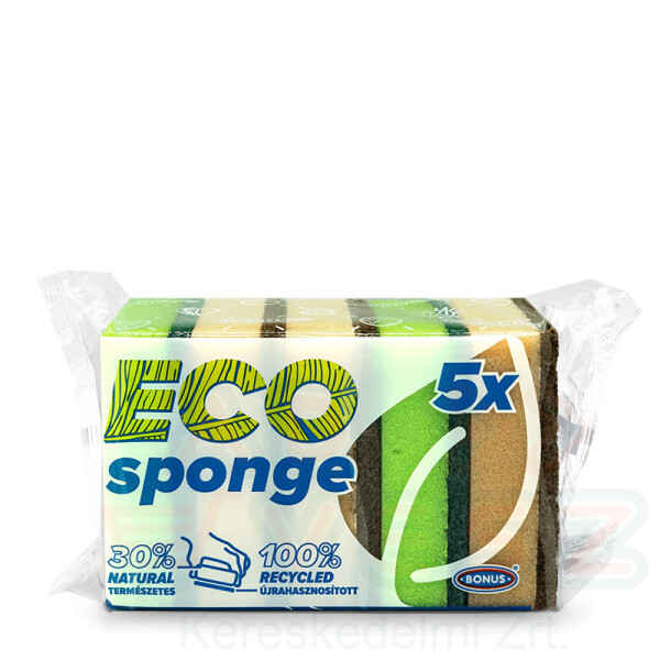 Bonus Eco mosogatószivacs 5 db Kép