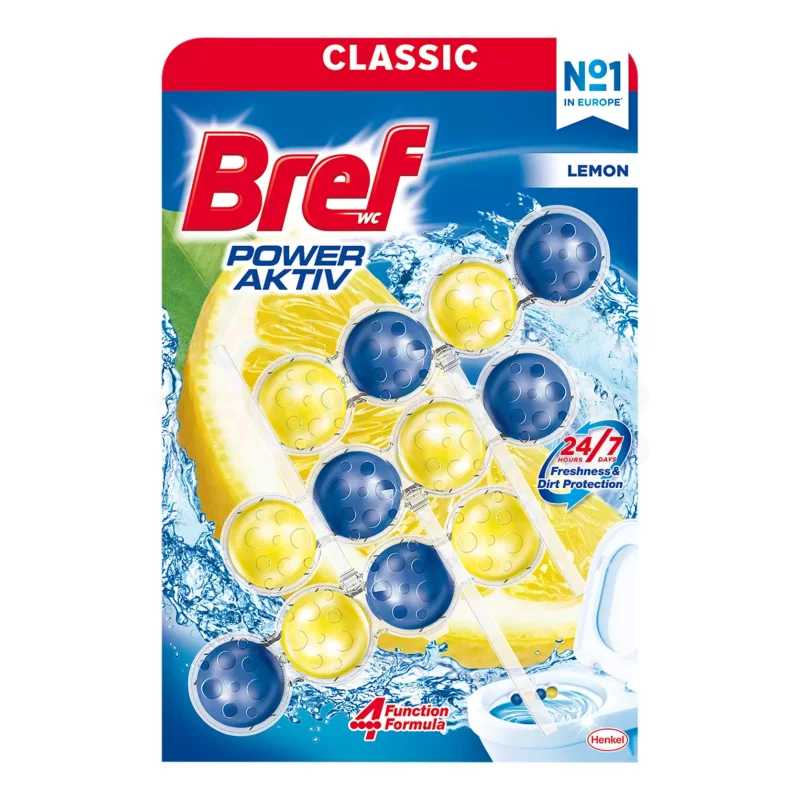 Bref Power Aktiv 3x50 g Juicy Lemon Kép