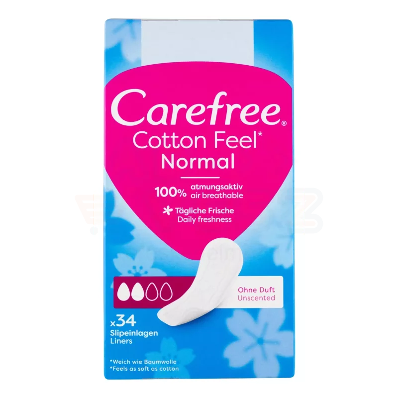 Carefree tisztasági betét 34 db Cotton Feel Normal Kép