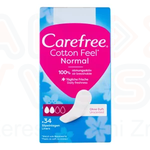 Carefree tisztasági betét 34 db Cotton Feel Normal