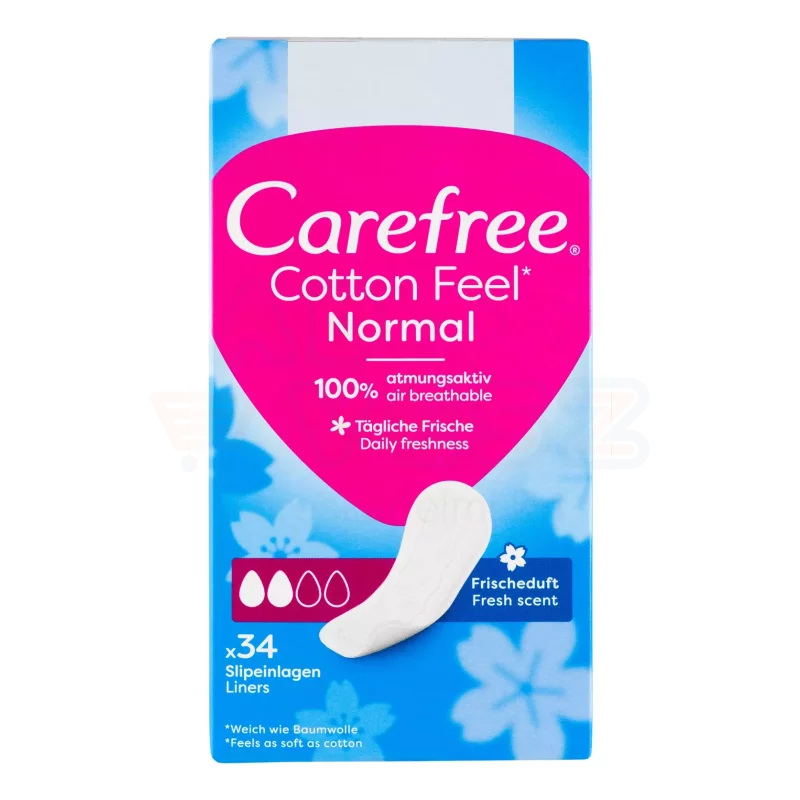 Carefree tisztasági betét 34 db Cotton Feel Fresh Kép