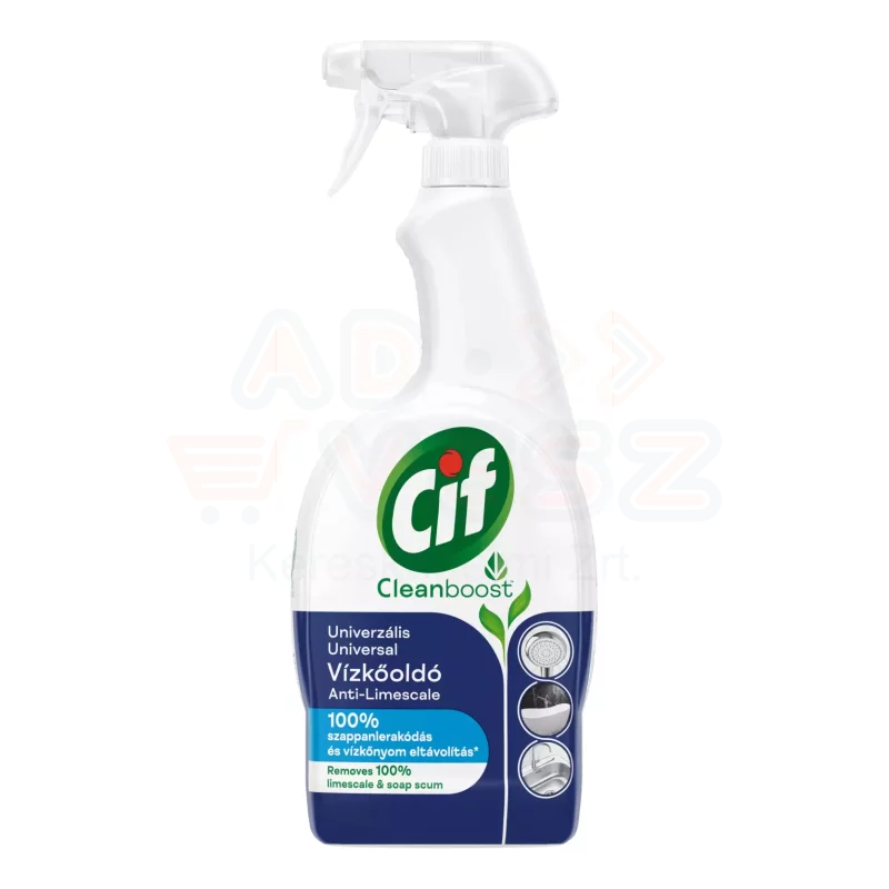 CIF Cleanboost Vízkőoldó 750 ml Fürdőszobai Kép
