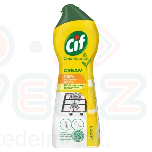 CIF Cleanboost súrolókrém 250 ml Lemon
