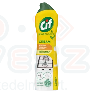 CIF Cleanboost súrolókrém 500 ml Lemon