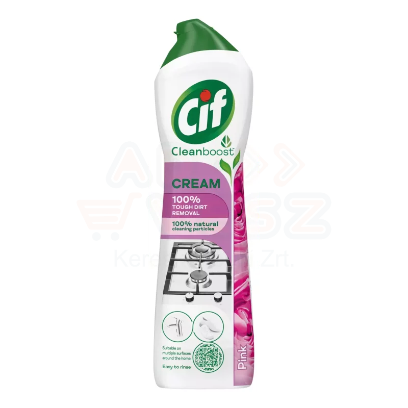 CIF Cleanboost súrolókrém 500 ml Pink Flower Kép