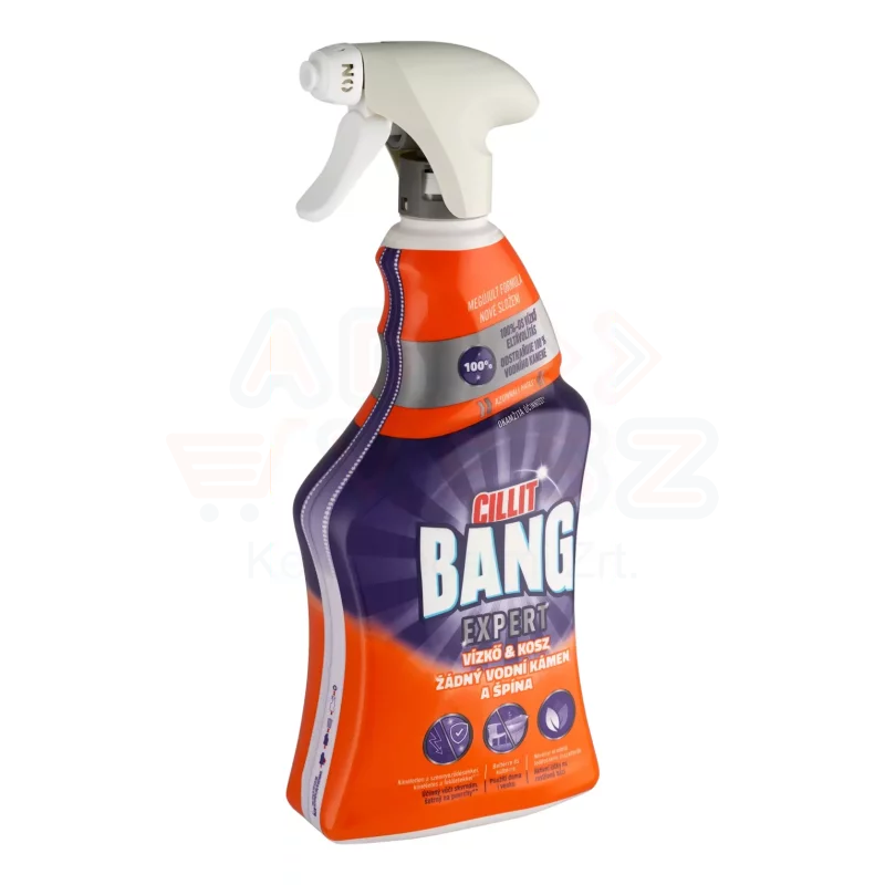 Cillit Bang 750 ml Fürdőszobai vízkőoldó spray Kép