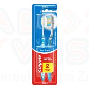 COLGATE fogkefe Extra clean 1+1