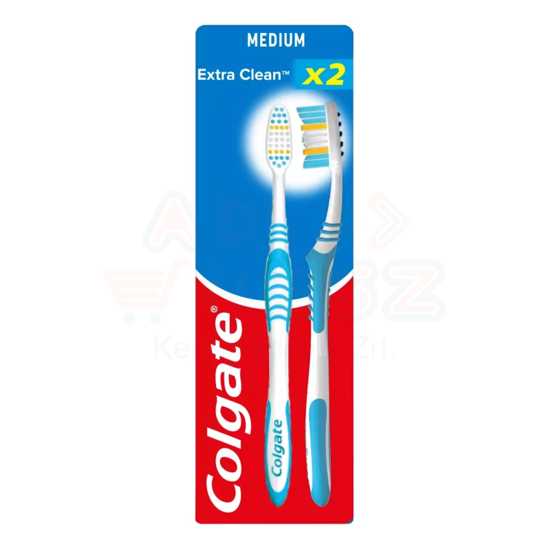COLGATE fogkefe Extra clean 1+1 Kép