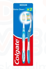 COLGATE fogkefe Extra clean 1+1 Kép