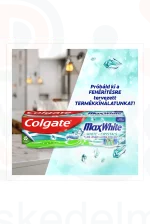 COLGATE fogkefe Max white közepes 1+1 Kép