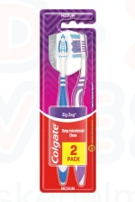COLGATE fogkefe ZigZag Plus közepes 1+1 db Kép