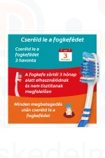 COLGATE fogkefe ZigZag Plus közepes 1+1 db Kép